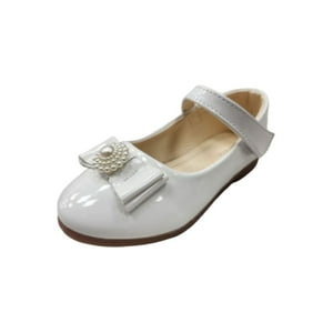 Vinnys Outlet - Zapato De Charol Blanco Niña