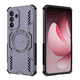 thumbnail image 1 of Funda FOXDOCK para Samsung Galaxy A56 , magnética, resistente a golpes, con soporte, unisex, carga inalámbrica, 1 of 4