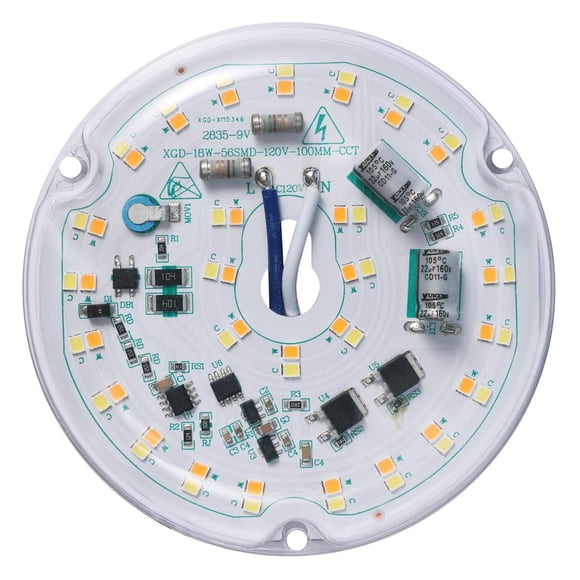 Kit de luz LED de reemplazo Ledytech de 4" 18 W 2200 lm 120 V regulable