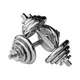 thumbnail image 2 of Set de Mancuernas de 30kg en Acero Cromado, 2 of 2