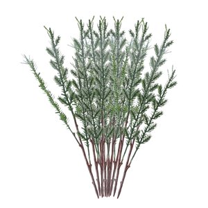 Bothyi - 10 Piezas De Ramas De Agujas De Pino Artificiales Para Decoración De Guirnaldas De Plantas Falsas