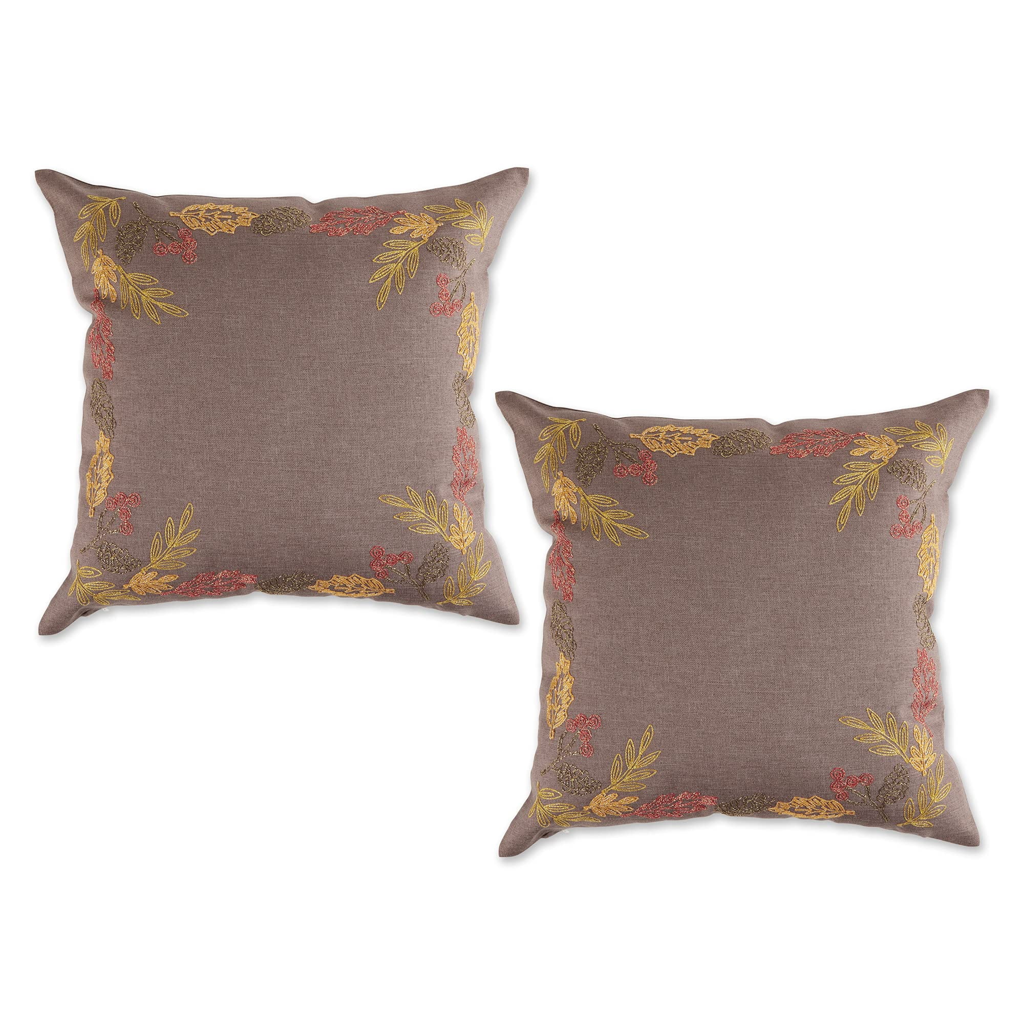 Fundas Para Cojín Decorativo Dii 46x46 Cm Bordadas, 2 Piezas