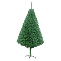 Magideal - Robusto Árbol De Navidad Consejos Completos Soporte Para Árbol De Navidad Aspecto Natural Fácil De Montar Árbol De Pino De Navidad Artificial Realista 180Cm