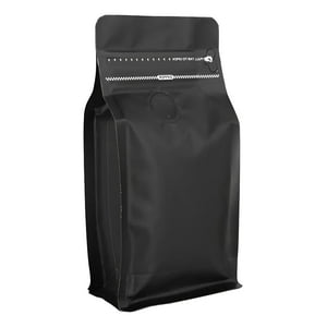 Master Prox - 50 Bolsas Para Café Con Valvula 13 X 20 X 7 Cm Negro