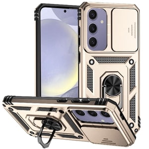 Estuche Gangxun Para Samsung Galaxy S24 Fe, Soporte Giratorio 360°, Estilo Mecánico Y Magnético