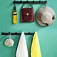 thumbnail image 2 of Maximize Your Space with Our 1pc Thickened Space Aluminum Wall Mounted Coat Rack and Clothe Hook - Punch Free Installation for Easy Organization of Your Bathroom and Wardrobe, 2 of 4