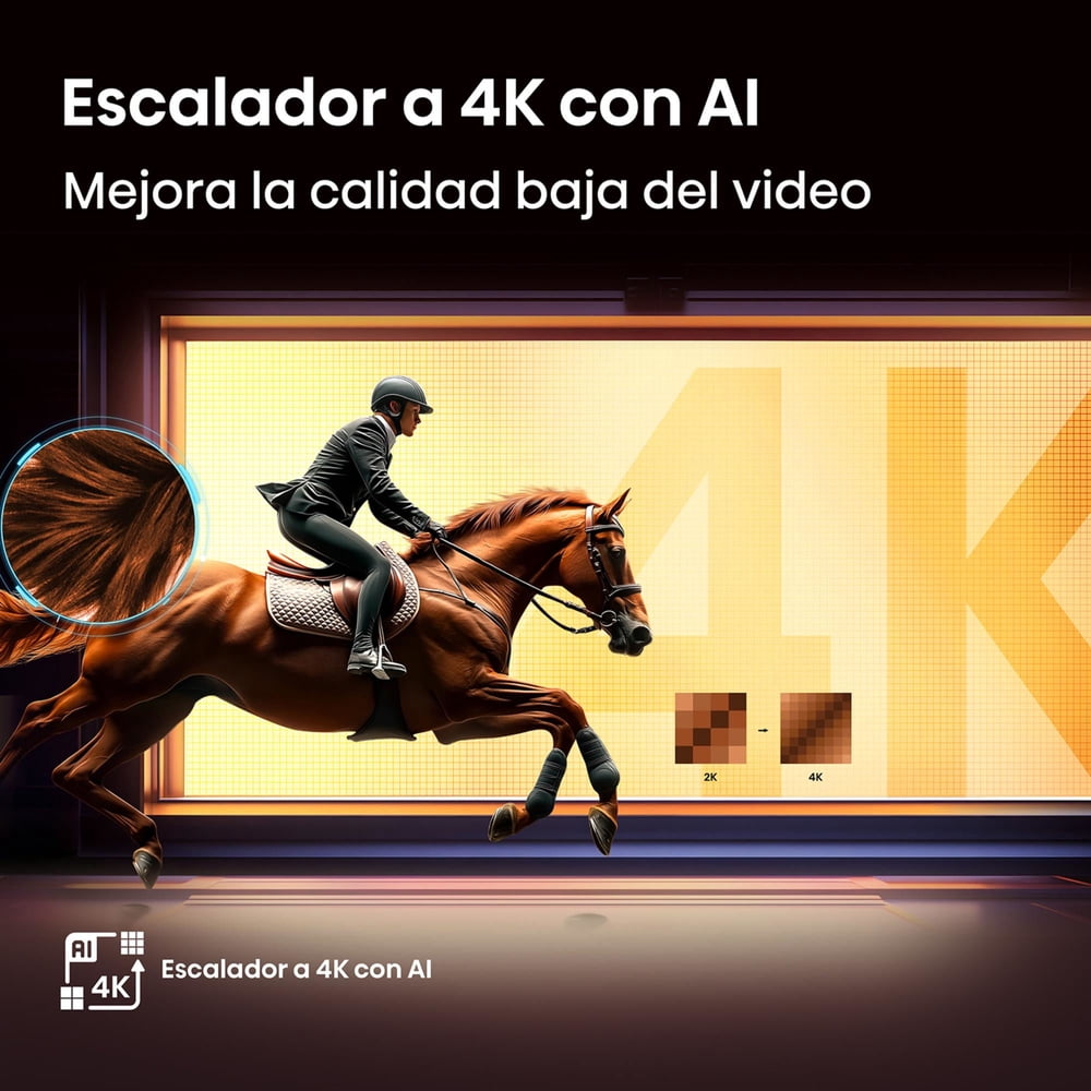 Televisor 75" LED 4K UHD 75A6NV Smart TV Hisense, foto 4