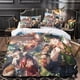 thumbnail image 3 of Juego de ropa de cama de My Hero Academia, funda nórdica, juego de cama de anime, colección para adolescentes, niñas y niños, sin edredón, sábana king., 3 of 3