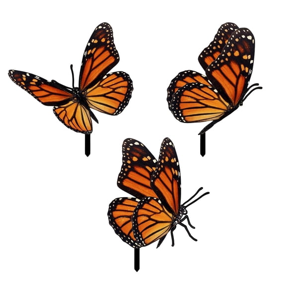 Jardín Mariposa Decoración Arte Regalo Ilustraciones Mariposa Figuritas Para Balcón A + B + C