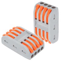 Gen - Conector Adaptador Empalme Electrico Rapido Cables Corriente Multicolor