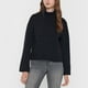 thumbnail image 3 of Sweater Mujer Cuello Tortuga Color Negro Corona, 3 of 5