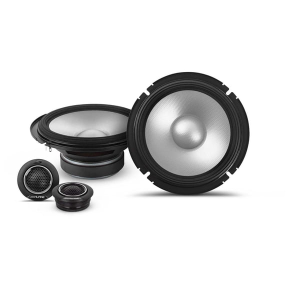 Set de altavoces por componentes Alpine S2-S65C Next-Gen S-Series de 6.5 pulgadas