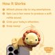 thumbnail image 4 of Incluye clip para teléfono Looky Lou Lion Rattle y libro de cuentos Hello Lou, 4 of 7