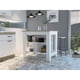 thumbnail image 1 of Isla De Cocina Cala 90x103x70 Cm Blanco Y Duna, 1 of 3