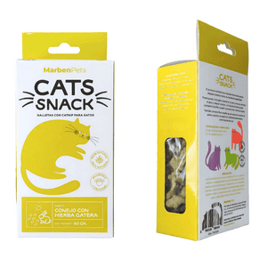Cats Snack Galletas Sabor Conejo Y Hierba Gatera 80Gr