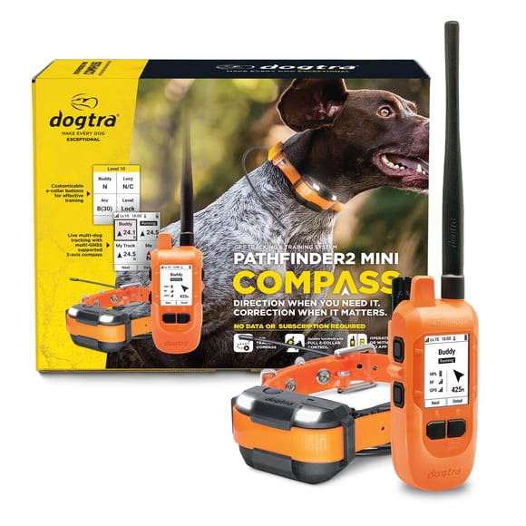 Rastreador GPS para Perros Dogtra PATHFINDER2 MINI Alcance de 6.5 km