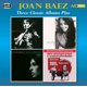 thumbnail image 1 of Álbum de Música Avid Tres Álbumes Clásicos Más Joan Baez, 1 of 1