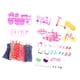 thumbnail image 3 of Conjunto De Moda De Muñecas, Artesanía De Imitación Para Niñas, Regalos, Festivales, Juguete Educativo, 74 Uds., 3 of 5