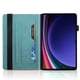 thumbnail image 2 of Funda con relieve del Árbol de la Vida para tablet Samsung Galaxy Tab S9/8 Ultra con soporte, ranuras para tarjetas y soporte para lápiz óptico. Azul, 2 of 6