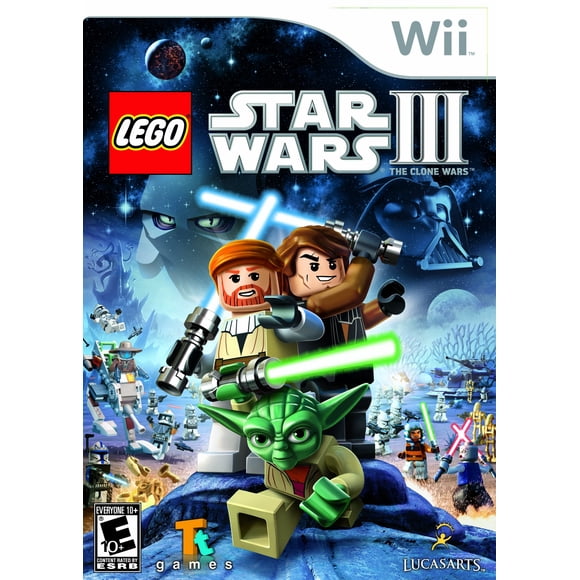 Videojuego Nintendo Wii Lego Star Wars III: the Clone Wars
