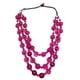thumbnail image 5 of Collar Bohemio Collar Babero Collar De Cuentas De Madera Para Mujer Dama Boda Rosa Rojo, 5 of 5