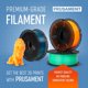 thumbnail image 4 of Filamento Prusament PLA 1 kg Galaxy Black 1,75 mm, 4 of 7