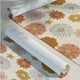 thumbnail image 2 of 1 Roll Painted Orange Floral Thickened Moisture-proof Wall Sticker, Waterproof Home Decoration Background Wallpaper, Removable Self-adhesive Residue-free Wallpaper, For Living Room Bedroom Bathroom Ho, 2 of 2