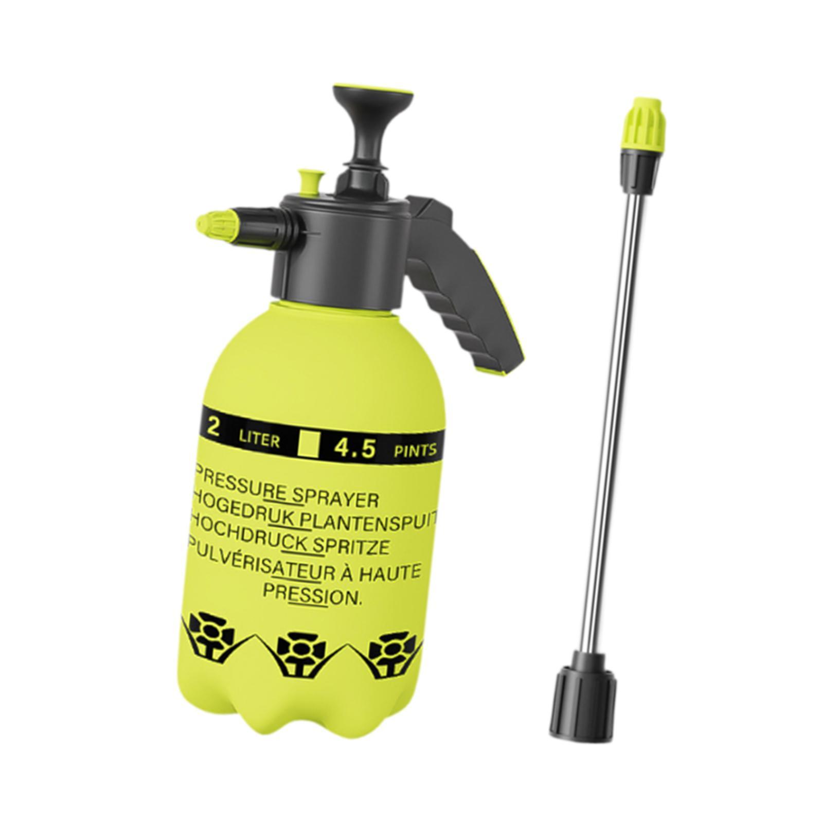 Magideal - Pulverizador De Bomba De Jardín, Regadera De Plantas, De Mano, Versátil Señor De Planta Manual De 2L Para Césped, Hogar, Detalles De Coche, Hogar Verde