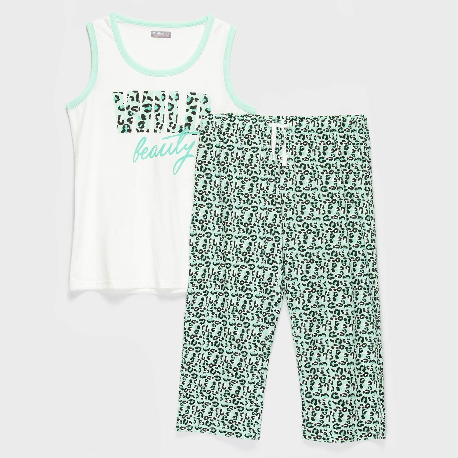 Zahr - Pijama Mujer Estampado Largo Calipso