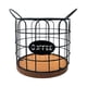 thumbnail image 5 of Soporte Moderno para Cápsulas de Café, Decoración de Cesta para Cápsulas de Café, Accesorios para Cafetería, Almacenamiento de Cápsulas de Café de Met negro, 5 of 5