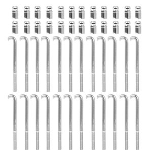 Magideal - Juego De Ganchos Y Tuercas Para Banjo Herramientas De Mantenimiento Piezas De Repuesto Para Banjo Herramientas Profesionales Y Ligeras Para Reparación