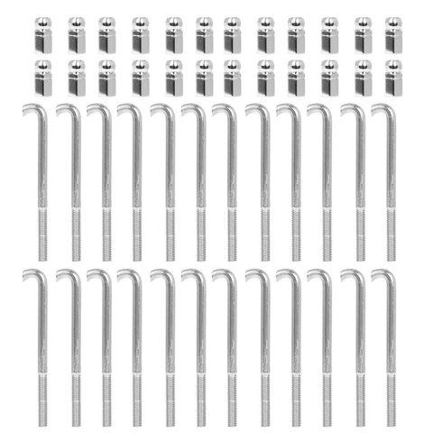 Magideal - Juego De Ganchos Y Tuercas Para Banjo Herramientas De Mantenimiento Piezas De Repuesto Para Banjo Herramientas Profesionales Y Ligeras Para Reparación