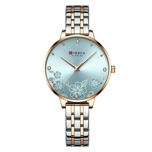 Reloj Curren KRED9505 Cuarzo Plateado