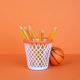 thumbnail image 2 of Porta lápices Balvi con diseño de cesta de baloncesto, 2 of 4