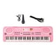 thumbnail image 3 of Teclado De Piano Para Niños Instrumento De Música Práctico Portátil Vacaciones Niños Colores Rosados Embalaje, 3 of 3
