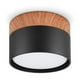 thumbnail image 1 of Panel Led Deco Sobrepuesto Madera 6w Negro Frío, 1 of 3
