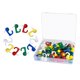 thumbnail image 2 of 100 PCS HEADS PIN TACKS GANCHOS COLORCHOS PARA DOCUMENTOS DE PABITA DE BOLETíN DEL HOGAR, 2 of 5
