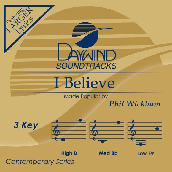 Acompañamiento Daywind I Believe – 3 Tonalidades