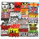 thumbnail image 2 of Paquete de pegatinas de banda de rock, calcomanías para portátiles, coches, guitarras, parachoques, punk, vinilo clásico, impermeable, grafiti, 100 unidades, 2 of 2