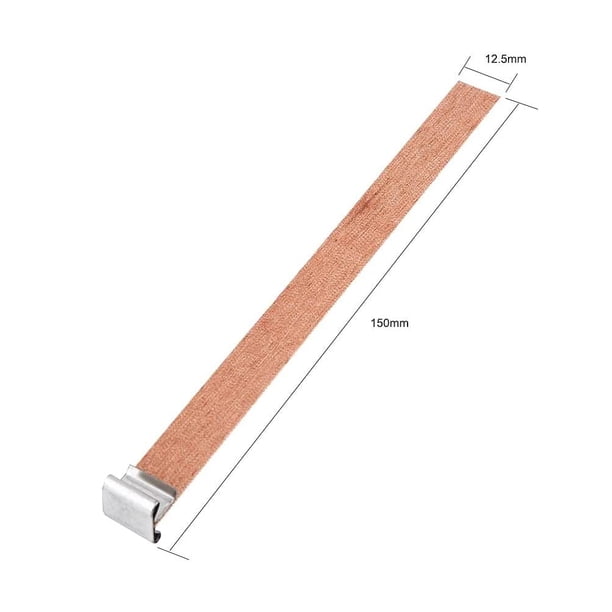 Mechas De Madera Para Velas DIY - Pack De 27 Con Soporte De Hierro, 13 X 130 Mm