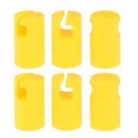 Ioensy - Reparación De Tapas De Postes De Caja De Trampolín Para Postes De 25 Mm Para Jardín, Hogar, Exterior, 6 Piezas