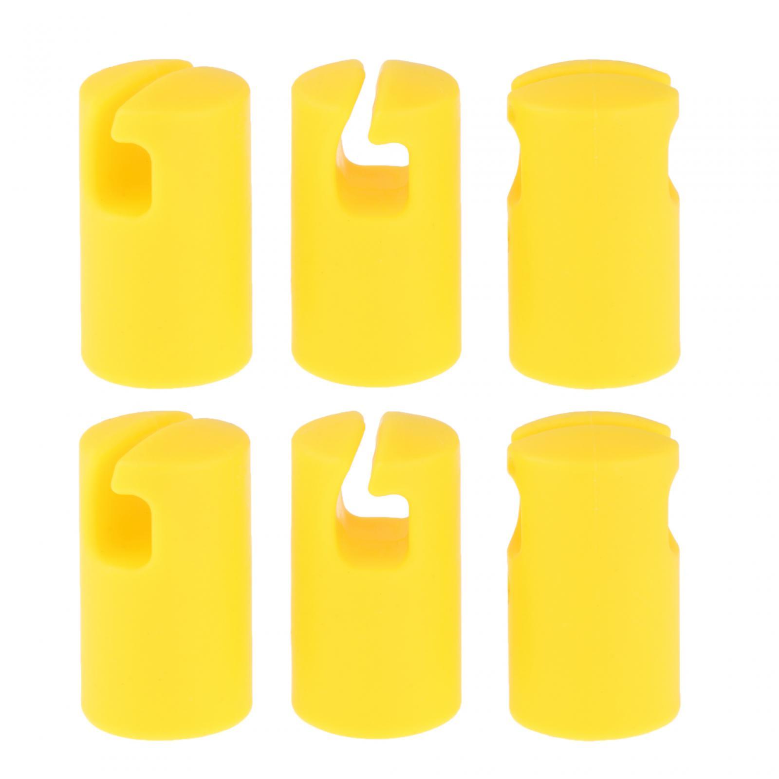 Ioensy - Reparación De Tapas De Postes De Caja De Trampolín Para Postes De 25 Mm Para Jardín, Hogar, Exterior, 6 Piezas