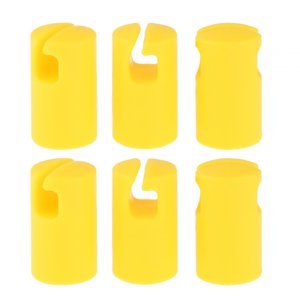 Ioensy - Reparación De Tapas De Postes De Caja De Trampolín Para Postes De 25 Mm Para Jardín, Hogar, Exterior, 6 Piezas