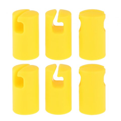 Ioensy - Reparación De Tapas De Postes De Caja De Trampolín Para Postes De 25 Mm Para Jardín, Hogar, Exterior, 6 Piezas