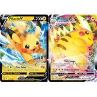 Set De Cartas Pokémon Pikachu V Y Vmax Promo