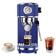 thumbnail image 1 of Máquina de café espresso atatix 20 bar con espumador de leche azul oscuro de 1,3 litros, 1 of 9