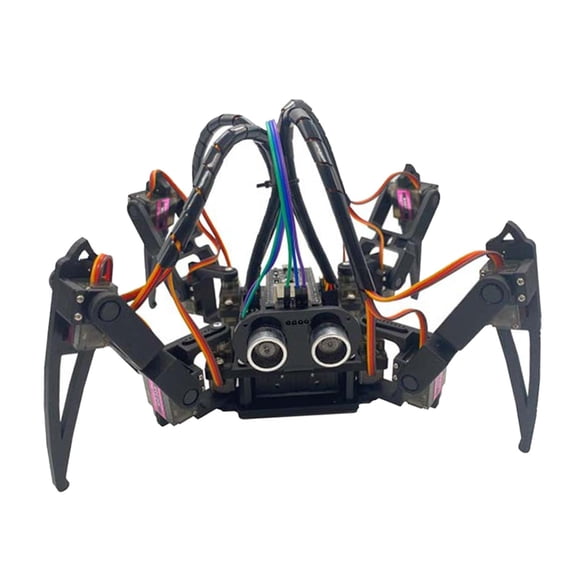 Spider Robot Robot De Programación De Impresión 3D Para Gatear, Caminar, Torcer, Batería No Incluida