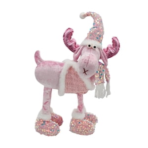 Bothyi - Adornos Navideños Lindos De Reno De Muñeca De Alce Navideño Para Decoración De Mesa Navideña Ciervo De Lentejuelas