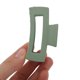 thumbnail image 5 of Unique Bargains 1 Pc Clip de Cabello Rectangular Escarchado para Peinados en Casa Verde Militar, 5 of 5