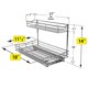 thumbnail image 5 of Organizador para gabinete de cocina LYNK PROFESSIONAL 29x46 cm cromado, 5 of 8